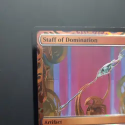 Foil Staff of Domination Masterpiece Series: Kaladesh Inventions NM Near Mint - Image 2