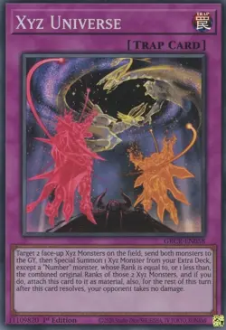 Xyz Universe - GRCR-EN058 - Super Rare - 1st Edition Near Mint Yugioh! Card - Image 1