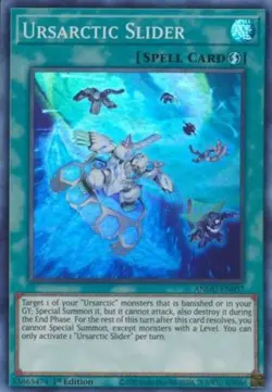 Ursarctic Slider - ANGU-EN037 - Super Rare - 1st Edition Near Mint Yugioh! Card - Image 1