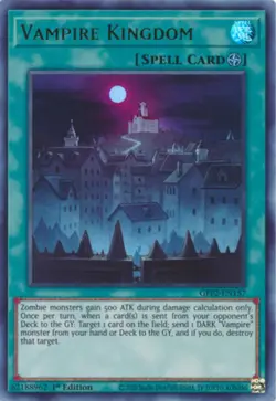 Vampire Kingdom - GFP2-EN157 - Ultra Rare - 1st Edition Near Mint Yugioh! Card - Image 1