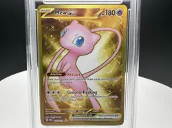 Pokemon Mew ex 205/165 Sv: Scarlet & Violet 151 Hyper Rare Holo PSA 9 - Image 3