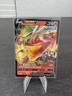 Pokemon, Chilling Reign - Blaziken V, #020/198 - Holo Rare V - Image 1