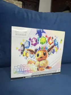 Pokemon Prismatic Evolutions ETB Elite Trainer Box Sealed New IN HAND - Image 1