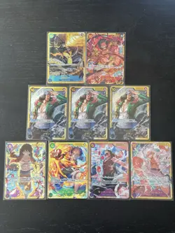 One Piece CCG TCG Japanese SEC Rarity Lot of 21 Cards - Image 1