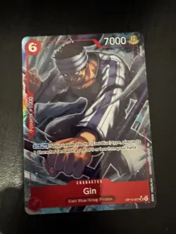 One Piece TCG Gin OP15-007 SR Alt Art English Near Mint - Image 2
