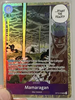 One Piece Adventure on Kami’s Island - MAMARAGAN SR OP15-078 ENGLISH CCG - Image 2