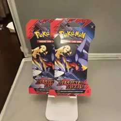 Pokemon Cards -Scarlet & Violet: Destined Rivals TWO BOOSTER PACKS [10 Cards ea] - Image 1