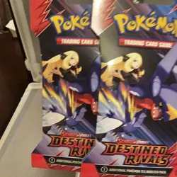 Pokemon Cards -Scarlet & Violet: Destined Rivals TWO BOOSTER PACKS [10 Cards ea] - Image 5