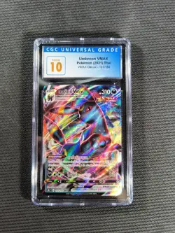 CGC PRISTINE 10 Umbreon VMAX Pokemon Card TCG THAI VMAX Climax 101/184 MINT - Image 1