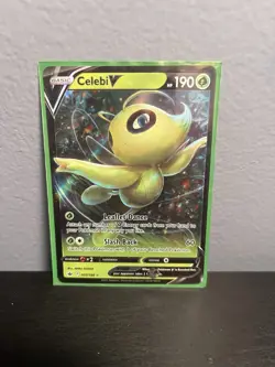 Celebi V - 007/198 - Pokemon Chilling Reign Sword & Shield Ultra Rare Card - Image 1