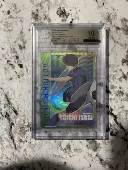 UNION ARENA UA12BT/BLK-1-AP01 Action Point Card AP Blue Lock - Image 1