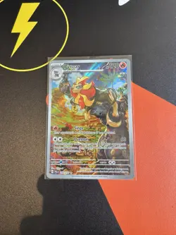 Pokemon TCG Paldea Evolved Pyroar Illustration Rare Card 200/193 English best - Image 1