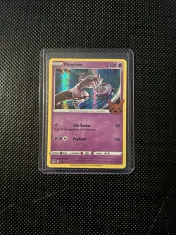 Pokemon Mewtwo TCG Holo Rare Card 056/172 - Image 1