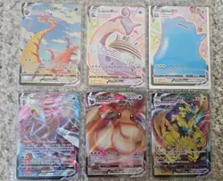 Random Lot Of 12 VMAX HOLO Rare Cards! - Image 1