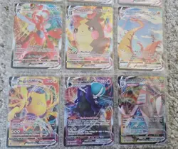 Random Lot Of 12 VMAX HOLO Rare Cards! - Image 2
