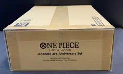 One Piece Card Game Japanese 3rd Anniversary Set English Version Sealed OVP - Image 2