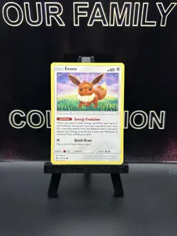 Eevee 101/149 Sun & Moon Pokemon Card - NM - Image 1