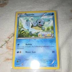 Pokemon Squirtle Build-A-Bear Workshop Promo Card 14/101 2017 English - Image 1