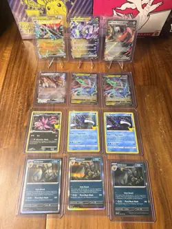 Lot of 12 Pokemon Full Art EX IR SIR Mega Promo Cards Vmax Holo NM - Image 1