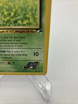 Pokemon Card - Sabrina's Venomoth Gym Heroes 34/132 Rare - Image 2