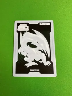 Blue-Eyes White Dragon - OTS Field Center Card Token Yugioh Official Promo - Image 2