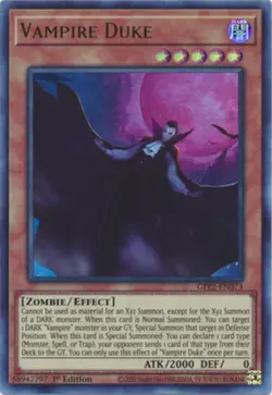 Vampire Duke - GFP2-EN073 - Ultra Rare - 1st Edition Near Mint Yugioh! Card - Image 1