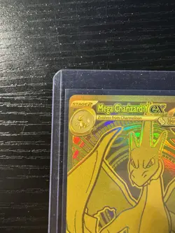 Mega Charizard Y EX 294/217 Ascended Heroes Hyper Rare Gold Card Pokemon TCG NM - Image 2
