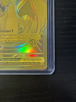 Mega Charizard Y EX 294/217 Ascended Heroes Hyper Rare Gold Card Pokemon TCG NM - Image 4