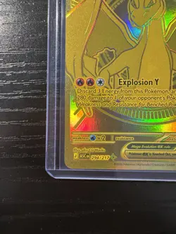 Mega Charizard Y EX 294/217 Ascended Heroes Hyper Rare Gold Card Pokemon TCG NM - Image 5