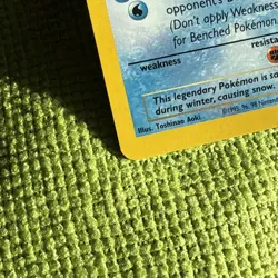 Articuno #22 Black Star Promo Rare Vintage Pokemon Card - Image 4