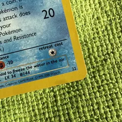 Articuno #22 Black Star Promo Rare Vintage Pokemon Card - Image 5