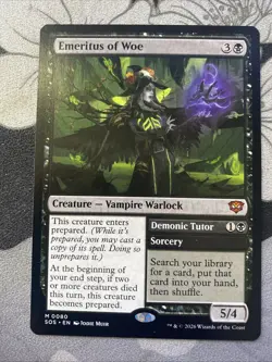 EMERITUS OF WOE Secrets Of Strixhaven SOS Magic MTG MINT CARD - Image 1