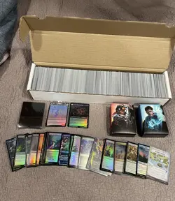 Magic the Gathering Card Collection Lot, Foils, Various Decks, Various Card Game - Image 1
