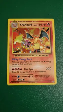 Pokemon TCG Charizard Holo Rare Card 11/108 Evolutions M/NM - Image 1