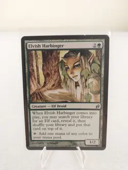 MTG Magic the Gathering Elvish Harbinger Lorwyn (#207) NM - Image 1
