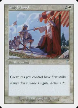 Knighthood [Seventh Edition] Magic MTG - Image 1