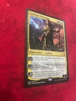 MTG Magic the Gathering Sarkhan Unbroken (230/272) Dragons of Tarkir LP - Image 2