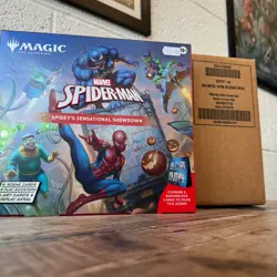 New and Sealed Spider-Man MTG Scene Boxes x 4 (03) - Image 1