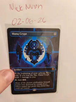 Mana Crypt (0017c) (Borderless) Special Guests Foil - Image 1