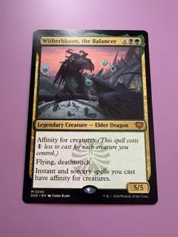 Witherbloom, the Balancer 1x MTG Secrets of Strixhaven In Hand! Magic - Image 1