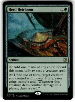 Herd Heirloom Tarkir: Dragonstorm Foil MTG NM - Image 1