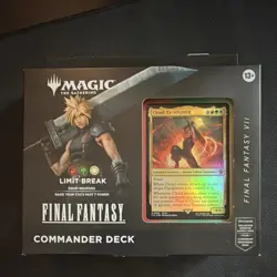Magic: The Gathering Final Fantasy VII Commander Deck Limit Break Cloud Strife - Image 1