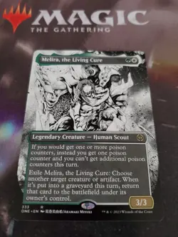 Mtg. 2x Melira, the Living Cure. Borderless. Phyrexia: All Will Be One. Nm - Image 1