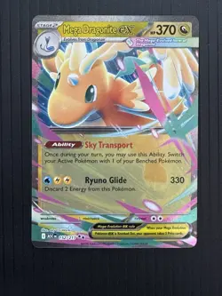 Pokemon TCG Mega Dragonite Ex 152/217 Ascended Heroes Double Rare NM - Image 1