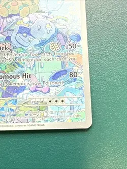 Pokemon TCG Garbodor 204/182 Paradox Rift Illustration Rare Card - Image 3