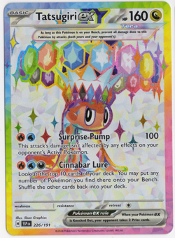 Tatsugiri ex 226/191 Surging Sparks Pokemon Card - Image 1