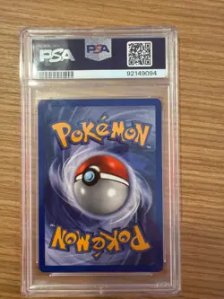 Pokemon TCG Hitmonchan Base Set 7/102 Holo 1999-2000 Wizards Base Set Copyright - Image 2