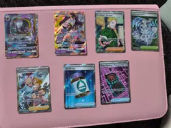 Pokemon Cards Bundle 7 EX & GX Trainer Cards Ascended Heroes Perfect Order - Image 1