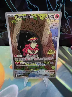 Turtonator - 146/142 - Illustration Rare - Stellar Crown - Holo - NM/M - SCR - Image 1