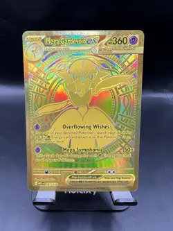 Mega Gardevoir EX 187/132 Mega Hyper Rare Pokemon Mega Evolutions Lightly Played - Image 1